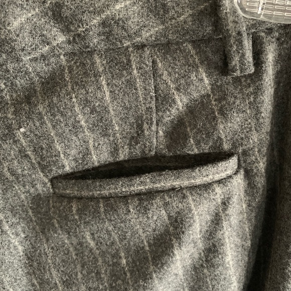 GAP PINSTRIPE CLASSIC FIT STRETCH TROUSER - Picture 7 of 10